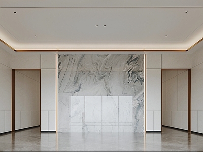 现代其他公共空间 楼宇门厅