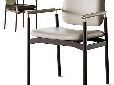 现代其他椅子 扶手椅 单椅 餐椅 poliform
