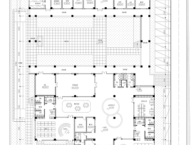 现代幼儿园建筑 6班幼儿园 施工图
