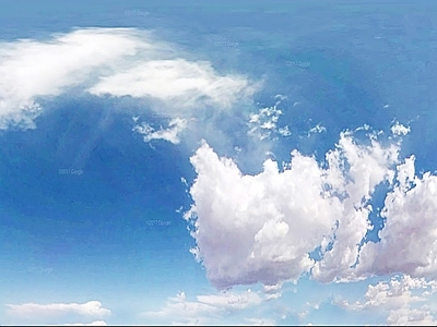 现代天空HDR 蓝天白云 天空
