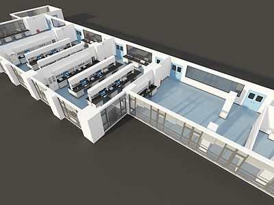 现代实验室 实验室 实验室家具 中央台 仪器设备 通风柜
