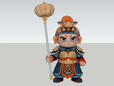 虚拟人物 卡通 手办 玩具 公仔