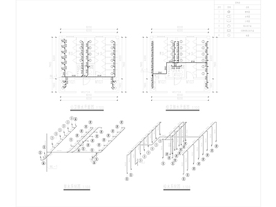 现代公共卫生间 无障碍卫生间 公卫给排水 施工图