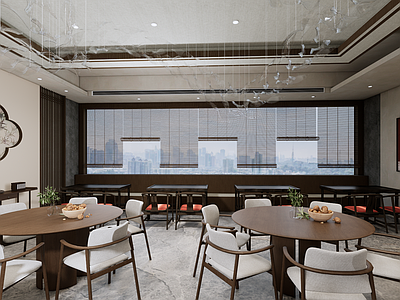 新中式中式中餐厅 新中式餐厅