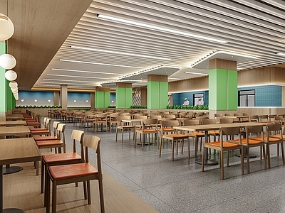 现代食堂 教职工食堂