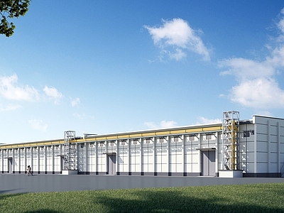 现代标准厂房 工业厂房