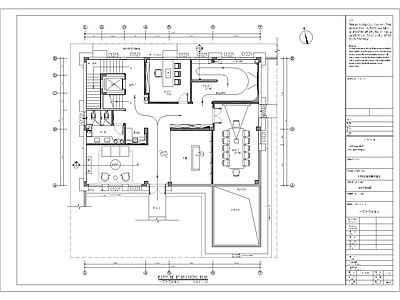 现代整体办公空间 办公室 会议室 办公楼 施工图