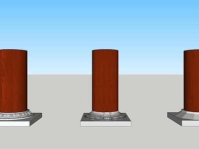 中式其他景观小品 唐宋建筑柱础 古建筑基础 柱子基座