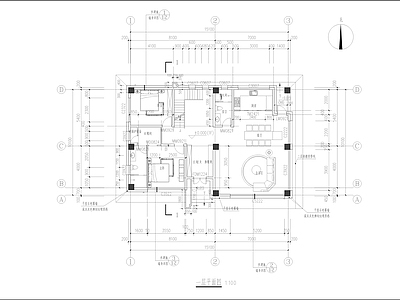 现代极简别墅建筑 自建房 独栋别墅 合院别墅 小别墅 二层别墅 施工图