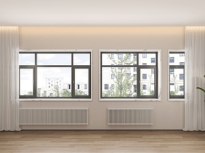 现代阳台 窗 系统窗