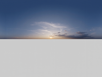现代天空HDR 白天天空