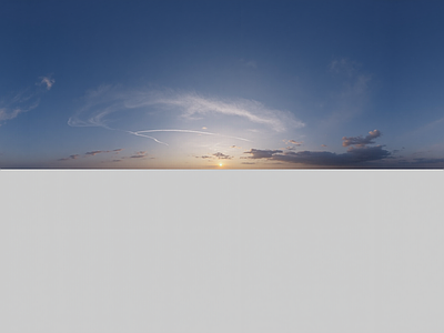 现代天空HDR 白天天空