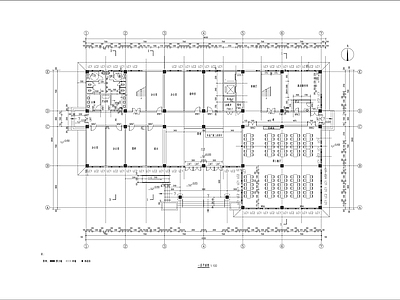 现代简约办公楼建筑 办公楼平面图 多层办公楼 办公 施工图