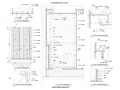 现代极简公共卫生间 商场卫生间 儿童卫生间 公共卫生间节点 蹲便节点 小便斗节点 施工图