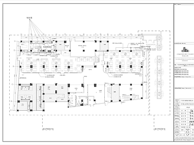 现代其他商业空间 生活市场 装修水 施工图