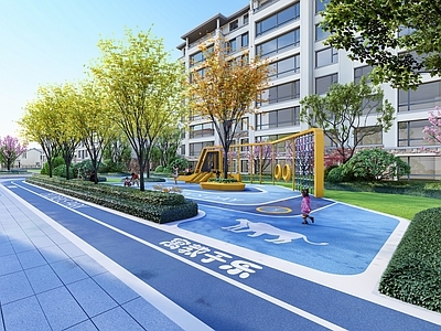 现代儿童游乐空间 儿童乐园 儿童活动空间 儿童娱乐设施