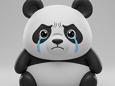 其他动物 熊猫 动物 可爱 手办 打印