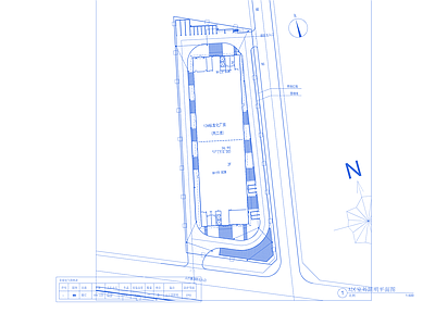 其他办公工业景观 产业用房室外景观 施工图