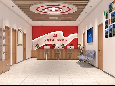 其他办公空间 120㎡ 邻里中心 简约装修 装 施工图