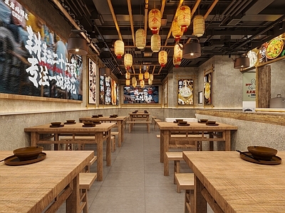 新中式中餐厅 餐馆 餐厅