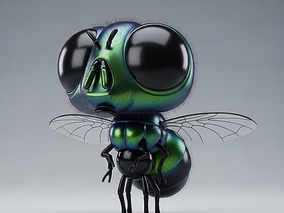 其他动物 苍蝇 昆虫 虫子 可爱 打印