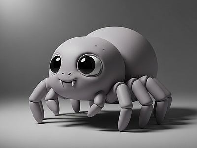 其他动物 蜘蛛 跳蛛 可爱 打印 昆虫