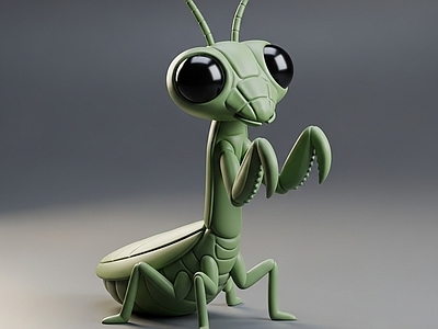 其他动物 螳螂 虫子 昆虫 可爱 打印