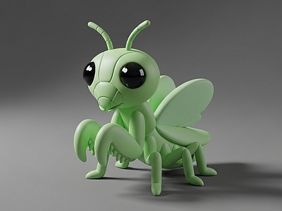 其他动物 螳螂 虫子 昆虫 可爱 打印