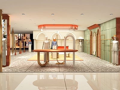 现代服装店 女装店