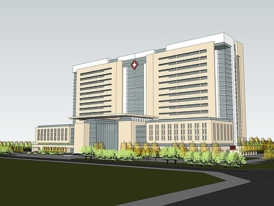 现代医院建筑 县人民医院