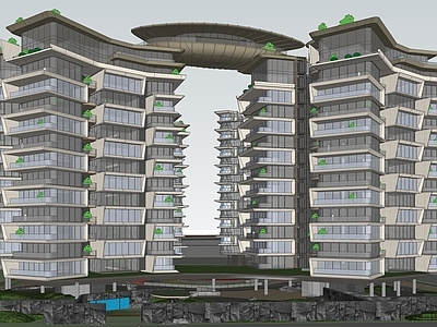 现代轻奢多层住宅 成都贝壳豪宅大区 精奢高层建筑研发 贝宸S1四代住宅 特色住宅未来人居 line