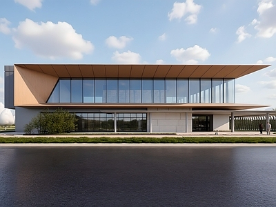 现代售楼处建筑 现代示范区 现代售楼处建筑 现代方形售楼处 中式售楼处示范区 新中式售楼处