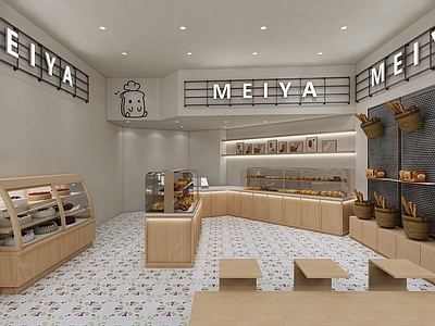 现代甜品面包店 面包店 蛋糕店 甜品店