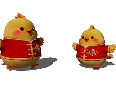 现代其他景观小品 鸡 卡通鸡
