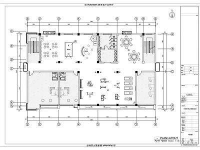 现代工业健身房 现代工业健身房 台球区 查阅区 休闲娱乐 施工图