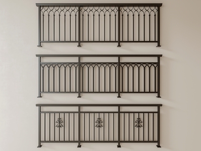 法式欧式扶手 铁艺栏杆 阳台栏杆 花园栏杆 花园围栏 铁艺扶手