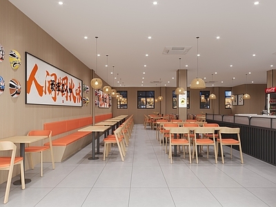 现代快餐店 快餐店 早餐店