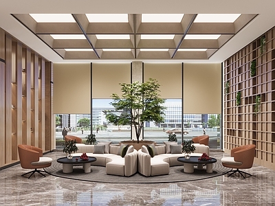 现代休息区 休闲区 书吧
