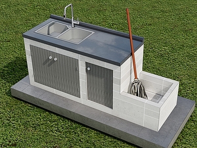 洗手台 户外洗手台 户外拖把池 户外操作台