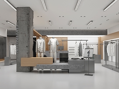 现代服装店
