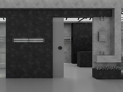 现代服装店 男装店