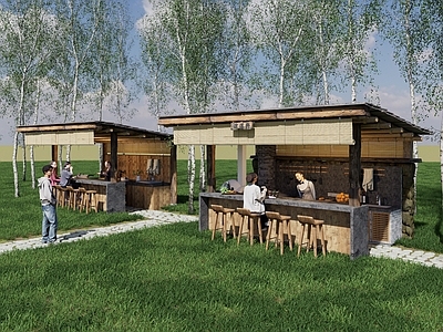 灶台 老灶台 土灶台 文旅大灶体验 户外厨房 厨房