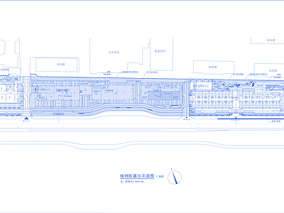 道路交叉口景观 植物景观 施工图
