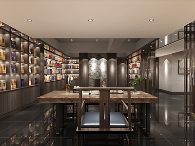 新中式中式烟酒店 烟酒店 新中式 中式 烟酒 酒