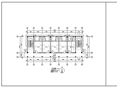 中式其他建筑 墓园午休室建筑 方案 施工图