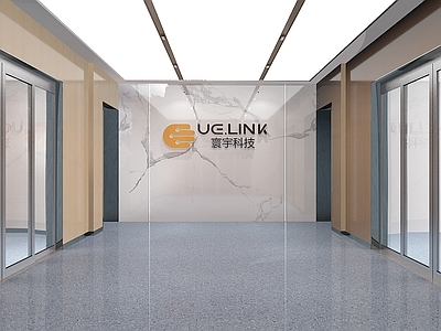 现代其他办公空间 办公空间 前厅