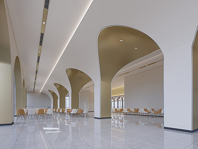 现代食堂 现代餐厅 员工食堂 学校食堂 自助餐厅