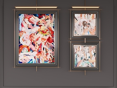 现代挂画 客厅挂画 玄关挂画 办公室挂画