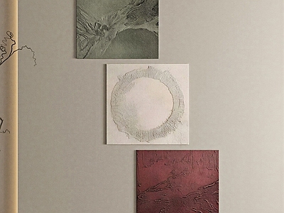 侘寂挂画 办公室挂画 茶室挂画 玄关挂画