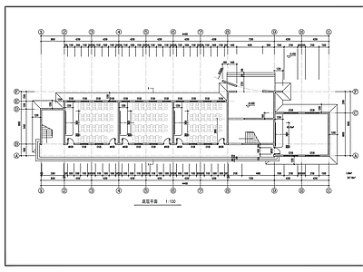 现代学校建筑 小学教学楼方案 施工图